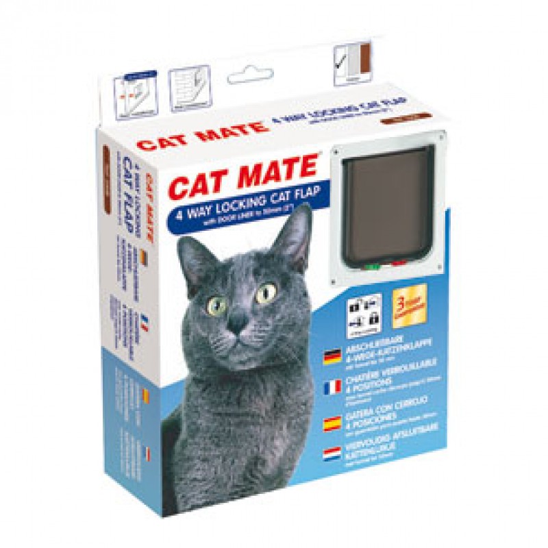 CAT MATE 4-WAY LOCKING ΛΕΥΚΗ 19,2Χ20CM