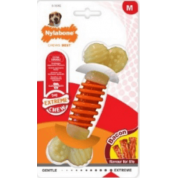 Nylabone σκληρό κόκκαλο με γεύση μπέικον action