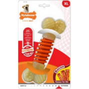 Nylabone σκληρό κόκκαλο με γεύση μπέικον action