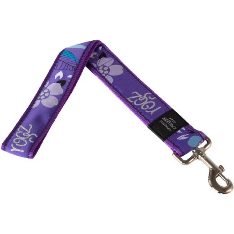 Rogz dogz Οδηγός Σκύλου Fancy dress fixed lead Purple Forest XXLarge