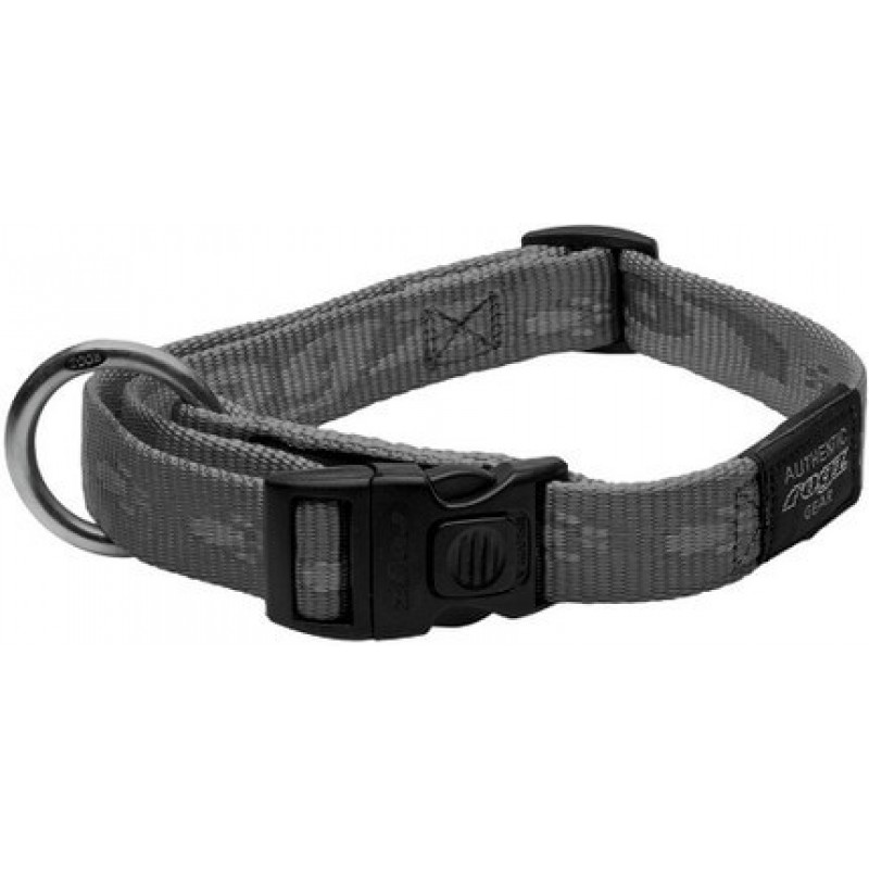 Rogz dogz περιλαίμιο Alpinist side release collar γκρι large 34x56cm