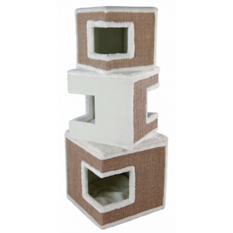 Trixie νυχοδρόμιο lilo cat tower 123cm άσπρο