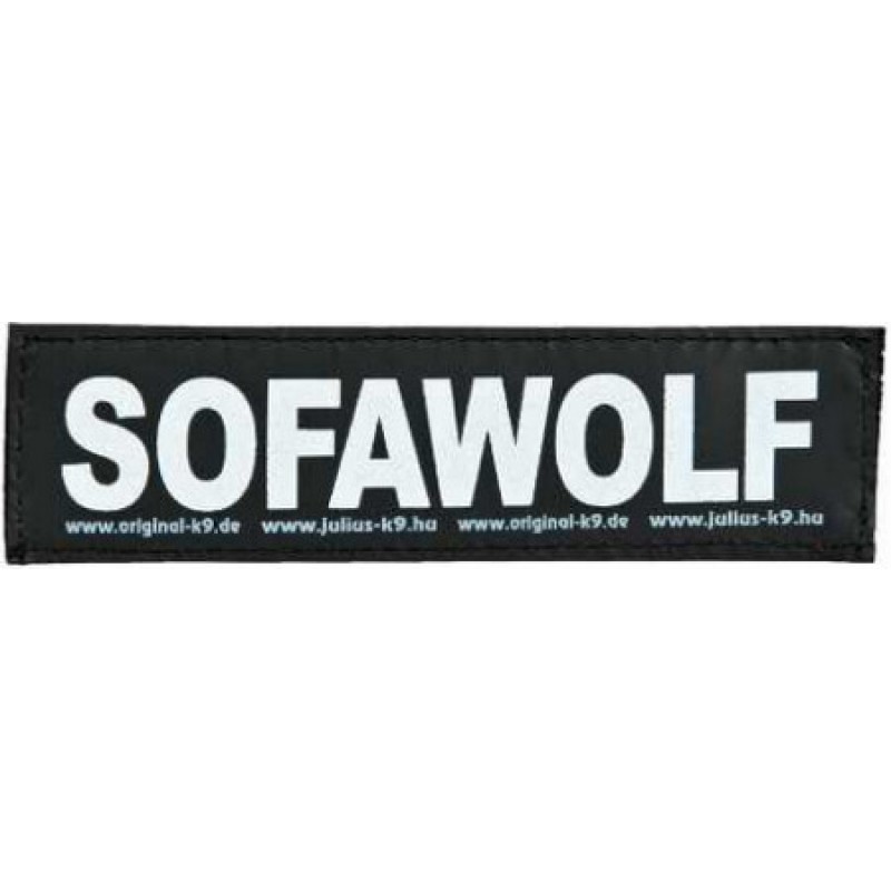 Julius-K9 αυτοκόλλητο velcro 2τμχ s SOFAWOLF