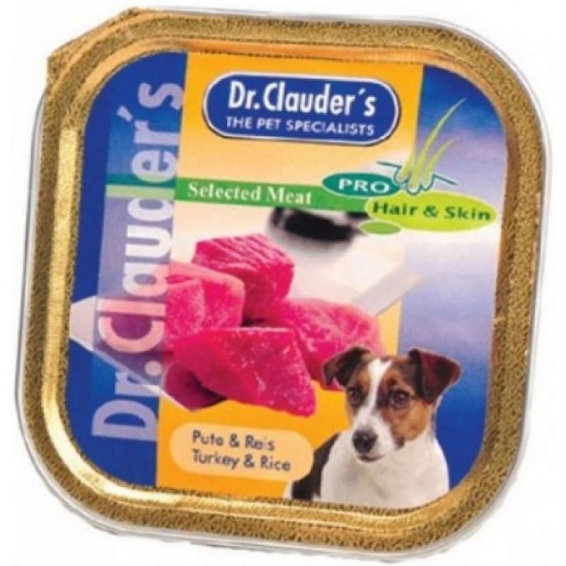 Dr.Clauder's – Turkey & Rice (Γαλοπούλα & Ρύζι) 100g