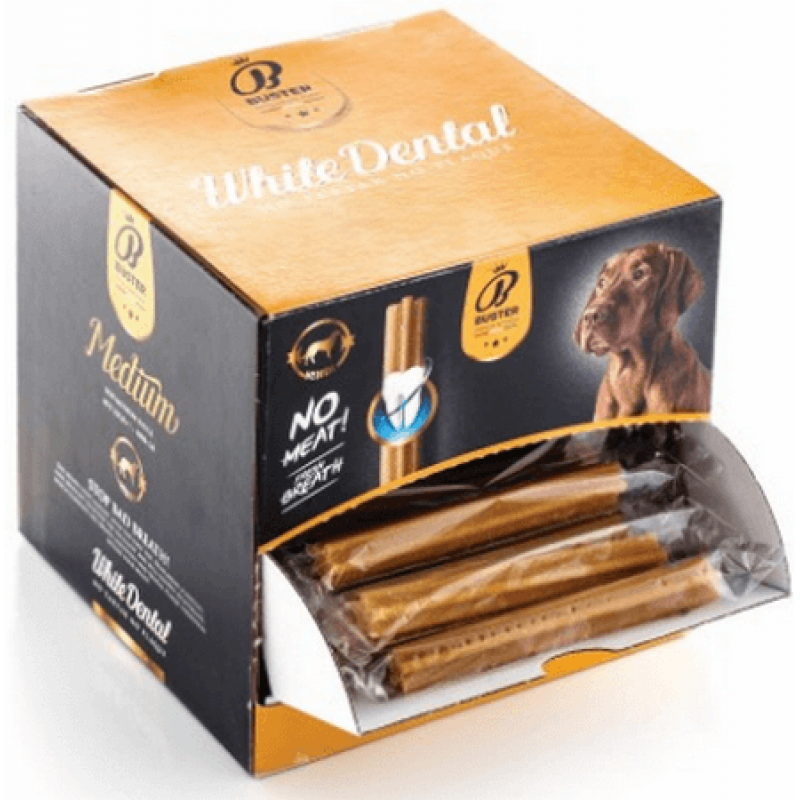 Βuster dispenser medium premium dental sticks 25gr λιχουδίες για την στοματική υγιείνη του σκύλου