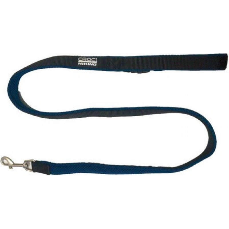 Croci οδηγός hiking leash reflective navy 2x120cm