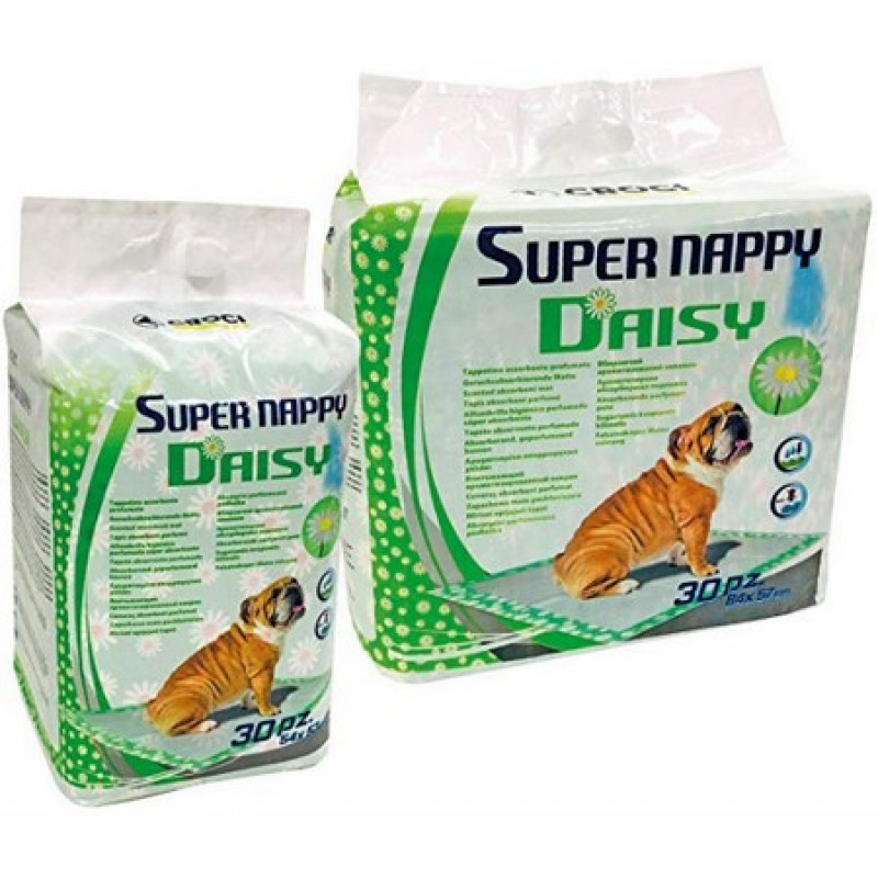 Croci πάνες σκύλου super nappy daisy 30τμχ