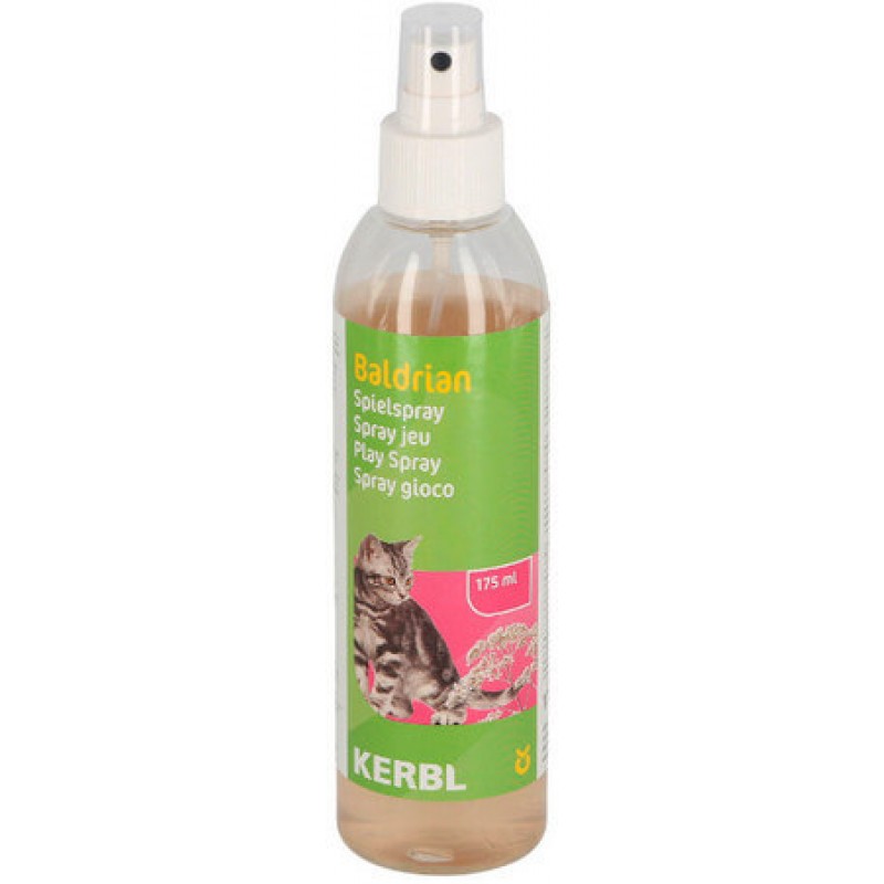 Kerbl Play Spray Baldrian for cat, Ιδανικό για την εκπαίδευση της γάτας σας