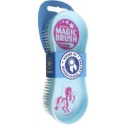 Kerbl βούρτσα MagicBrush Soft, γαλάζια, για τις ιδιαίτερα ευαίσθητες περιοχές των αλόγων