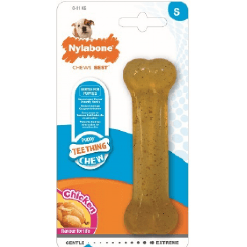 Nylabone κόκκαλα για puppies chicken