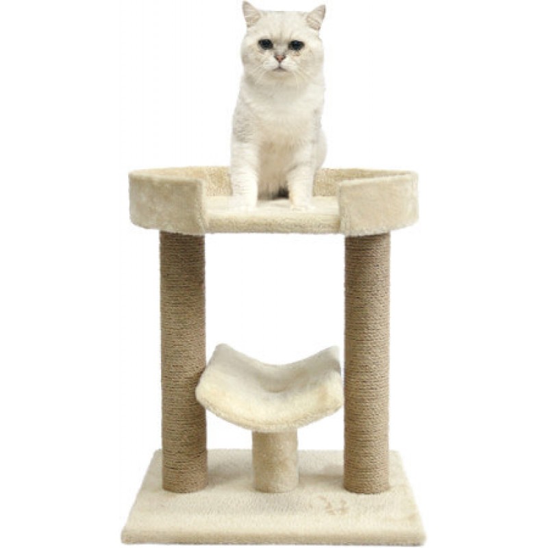 Pawise Ονυχοδρόμιο Platform Cat Tree Ενθαρρύνει τη φυσική συμπεριφορά της γάτας 45x34x53.5cm