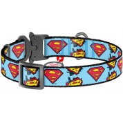 Wau Dog περιλαίμιο 'Superman' Metal fastex 25mm x 35-58cm