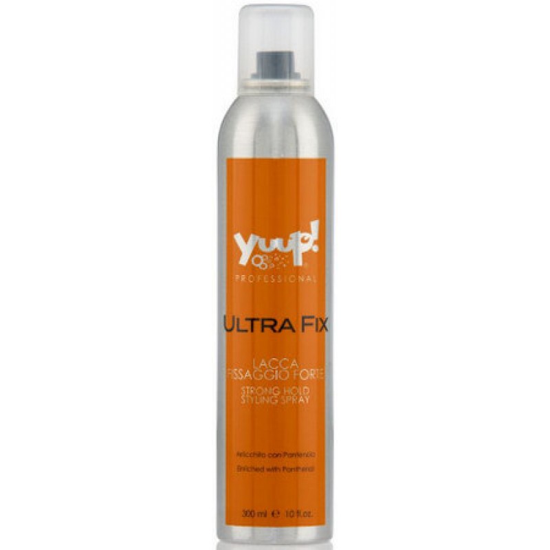 Yuup styling spray επαγγελματικό ultra fix σπρέι για σκύλους και γάτες 300ml