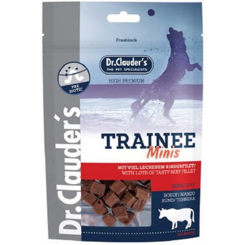 Dr Clauder's Beef mini Trainee Snack (Μοσχάρι) 50g