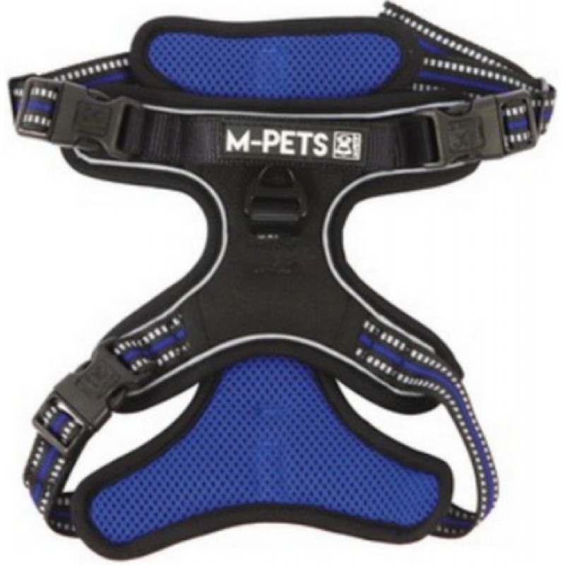 M-pets HIKING Μπλε σαμαράκι M 40 ~ 75x2,5cm