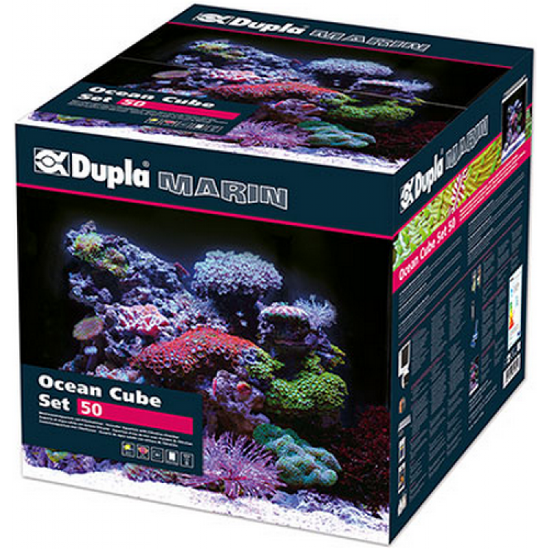 Dupla Ocean Cube 50 Set ενυδρείο από γυαλί από πυριτόλιθο διαστάσεων 34,5x39,5x35 cm