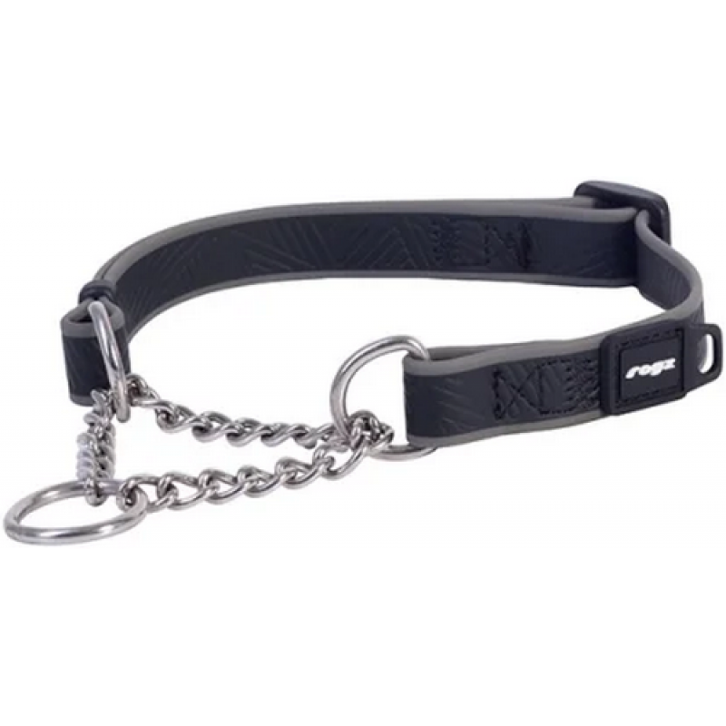 Rogz dogz περιλαίμιο σκύλου Amphibian Control Chain Μαύρο medium 31-45cm